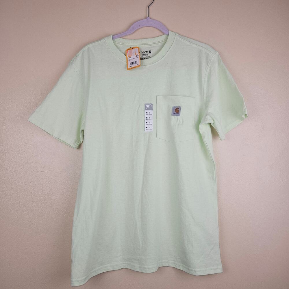 Carhartt Loose Fit Heavy Weight Short Sleeve Pocket T Shirt Size Medium